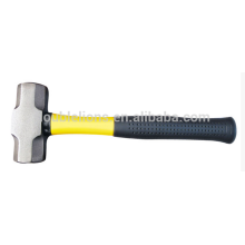 sledge hammer with half plastic coating handle
